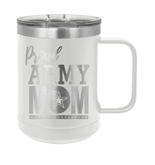 Army Mom - 15oz Mug Laser Engraved - Image 16