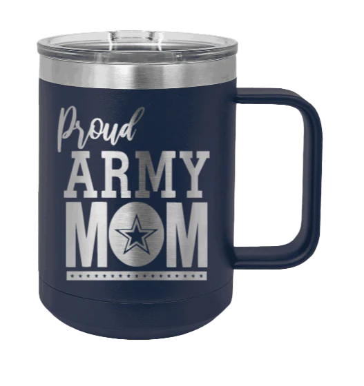 Army Mom - 15oz Mug Laser Engraved - Image 9