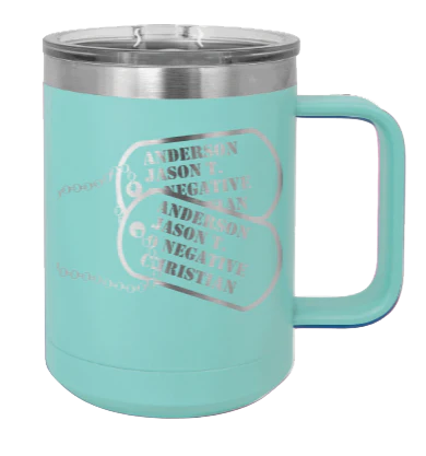 Dog Tags - 15oz Mug Laser Engraved - Image 15
