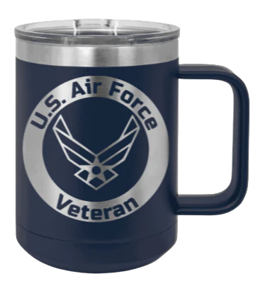 Air Force Veteran - 15oz Mug Laser Engraved - Image 9