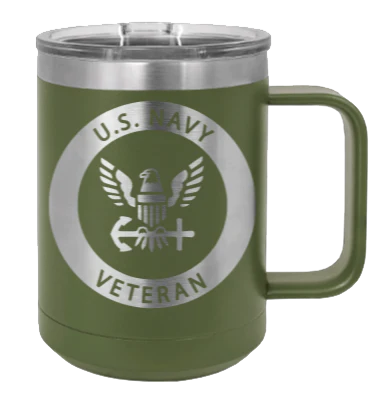 Navy Veteran - 15oz Mug Laser Engraved - Image 10