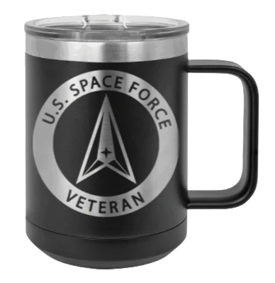 Space Force Veteran - 15oz Mug Laser Engraved