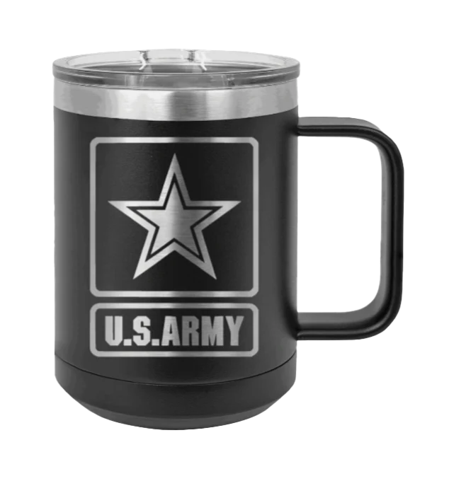 Army - 15oz Mug Laser Engraved