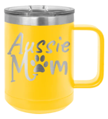 Aussie Mom - 15oz Mug Laser Engraved - Image 17