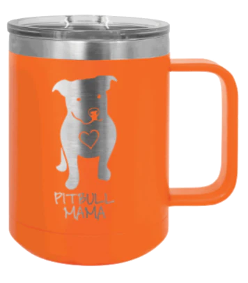Pitbull Mama - 15oz Mug Laser Engraved - Image 11