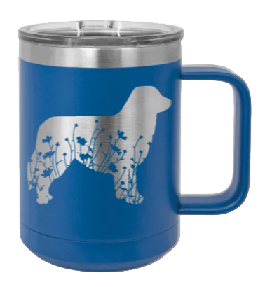 Aussie Flowers - 15oz Mug Laser Engraved - Image 2