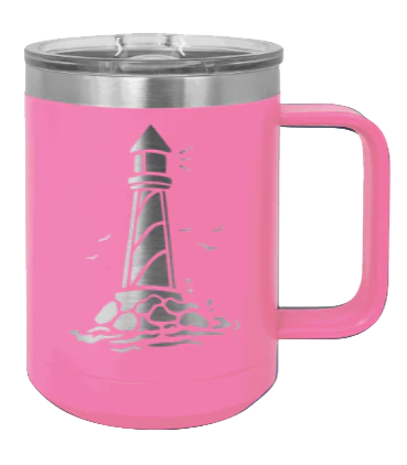 Lighthouse - 15oz Mug Laser Engraved - Image 12