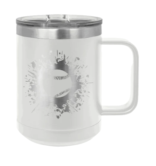 Baseball - 15oz Mug Laser Engraved - Image 16