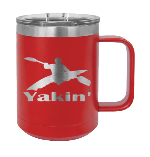Yakin' - 15oz Mug Laser Engraved - Image 14