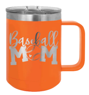 Baseball Mom - 15oz Mug Laser Engraved - Image 11