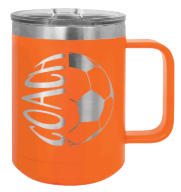Soccer Ball Coach - 15oz Mug Laser Engraved - Image 9