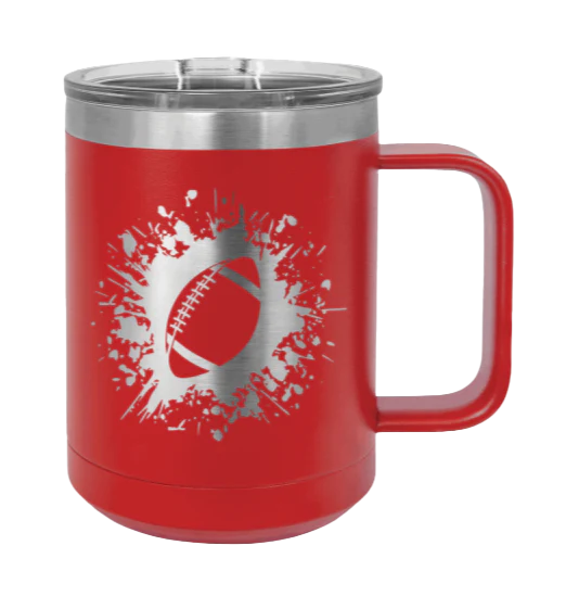 Football - 15oz Mug Laser Engraved - Image 14