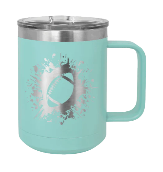 Football - 15oz Mug Laser Engraved - Image 15