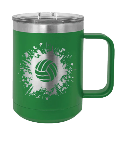Volleyball - 15oz Mug Laser Engraved - Image 5