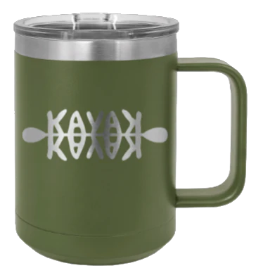 Kayak - 15oz Mug Laser Engraved - Image 10
