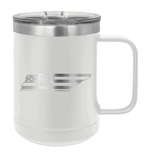 Tennessee Flag - 15oz Mug Laser Engraved - Image 16