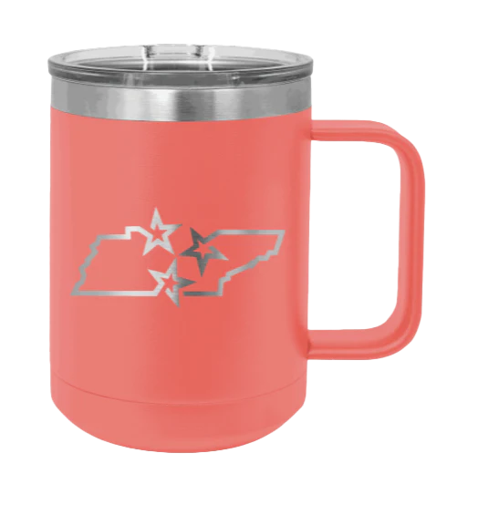 Tennessee Tristar State - 15oz Mug Laser Engraved - Image 3