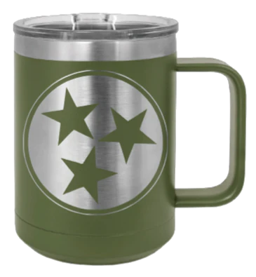 Tennessee Tristar - 15oz Mug Laser Engraved - Image 10