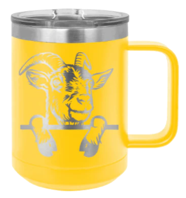 Goat - 15oz Mug Laser Engraved - Image 17