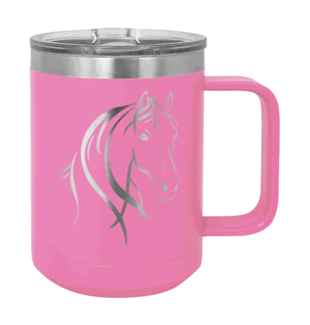 Horse - 15oz Mug Laser Engraved - Image 12