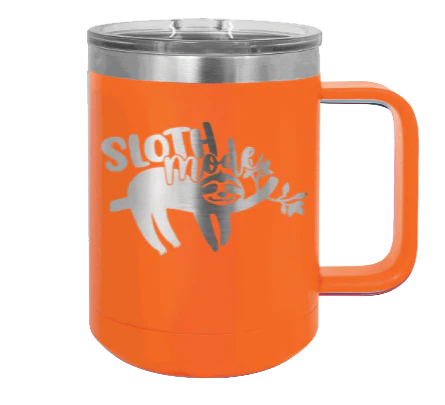 Sloth - 15oz Mug Laser Engraved - Image 11