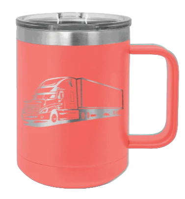 Truck - 15oz Mug Laser Engraved - Image 3