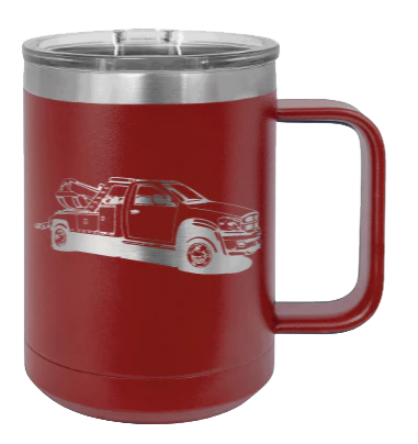Tow Truck - 15oz Mug Laser Engraved - Image 8