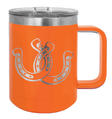 Horseshoes - 15oz Mug Laser Engraved - Image 11
