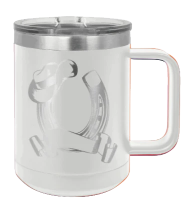 Horse Banner - 15oz Mug Laser Engraved - Image 16
