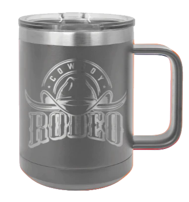 Rodeo - 15oz Mug Laser Engraved - Image 4