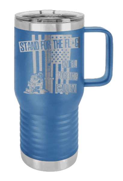 Stand For The Flag 2 - 20oz Mug Laser Engraved - Image 2