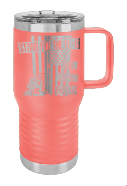 Stand For The Flag 2 - 20oz Mug Laser Engraved - Image 3