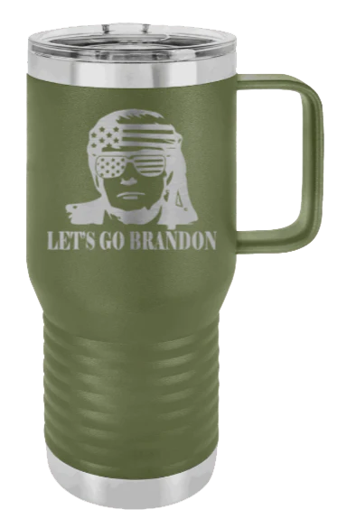 Trump Let's Go Brandon - 20oz Mug Laser Engraved - Image 10