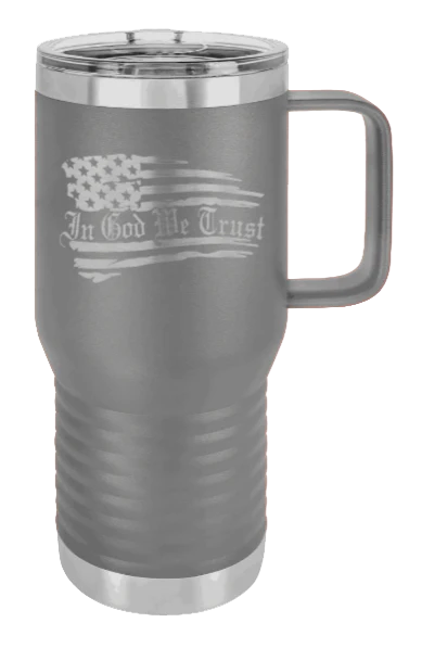 In God We Trust - 20oz Mug Laser Engraved - Image 4