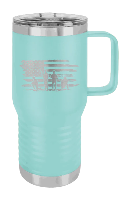 Vet Flag - 20oz Mug Laser Engraved - Image 15