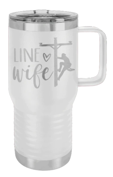 Line Wife - 20oz Mug Laser Engraved - Image 16
