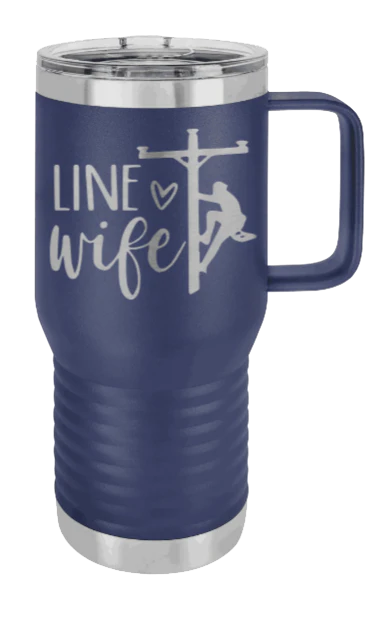 Line Wife - 20oz Mug Laser Engraved - Image 9
