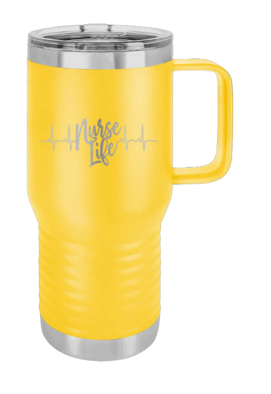 Nurse Life - 20oz Mug Laser Engraved - Image 16