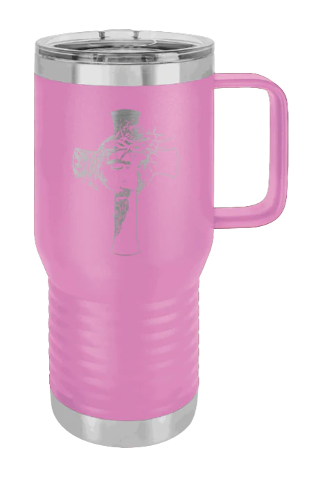 Jesus Cross - 20oz Mug Laser Engraved - Image 7