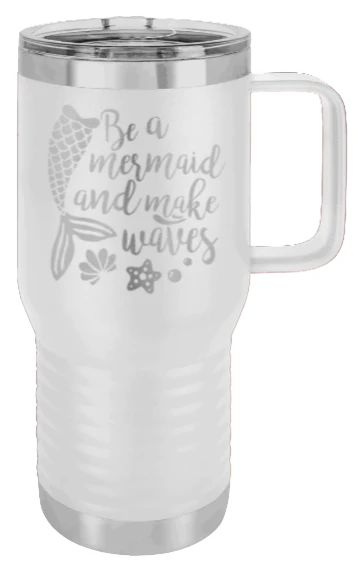 Be A Mermaid - 20oz Mug Laser Engraved - Image 16