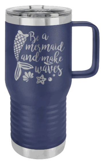 Be A Mermaid - 20oz Mug Laser Engraved - Image 9