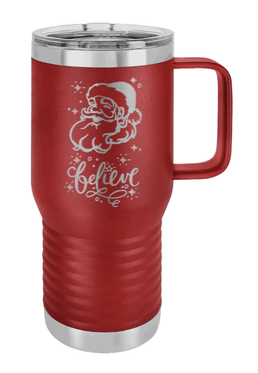 Santa - 20oz Mug Laser Engraved - Image 8