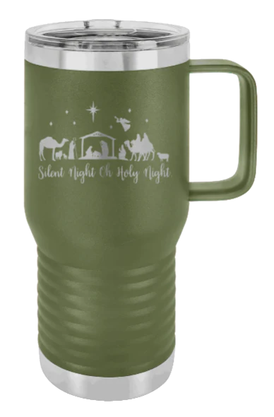 Nativity Scene - 20oz Mug Laser Engraved - Image 10