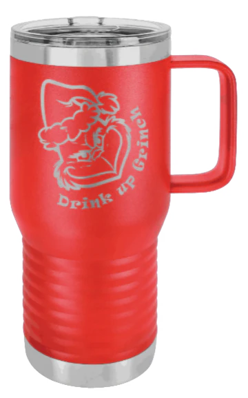 Drink Up Grinches - 20oz Mug Laser Engraved - Image 14