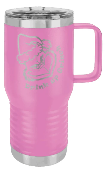 Drink Up Grinches - 20oz Mug Laser Engraved - Image 7