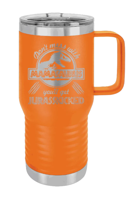 You'll Get Your Jurasskicked - 20oz Mug Laser Engraved - Image 11