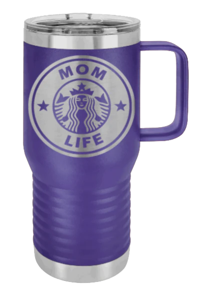 Mom Life - 20oz Mug Laser Engraved - Image 13