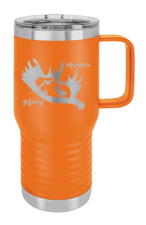Mamma Moose - 20oz Mug Laser Engraved - Image 11