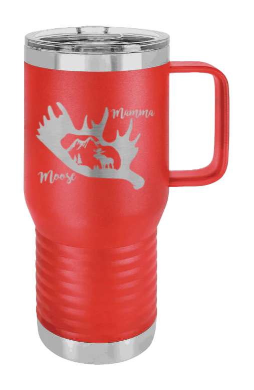 Mamma Moose - 20oz Mug Laser Engraved - Image 14