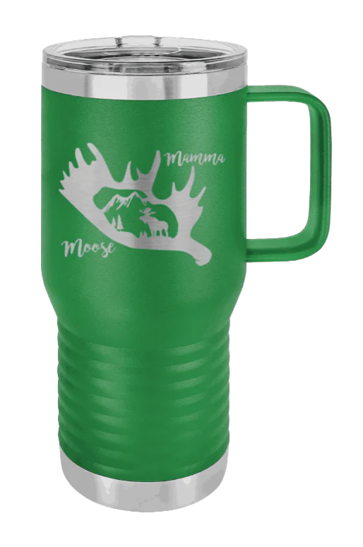 Mamma Moose - 20oz Mug Laser Engraved - Image 5